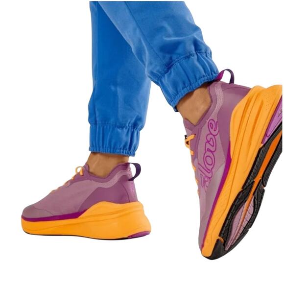 NIB! Clove Supercush Alto Nursing Sneaker in Orchid Haze Tangerine - W11 / M9.5 - Picture 3 of 13